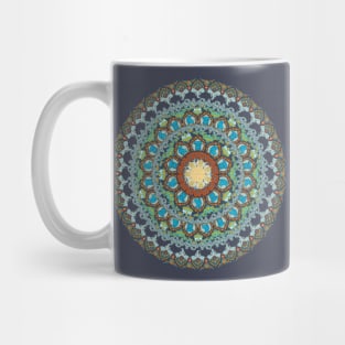 Elephant yoga Medallion Mug